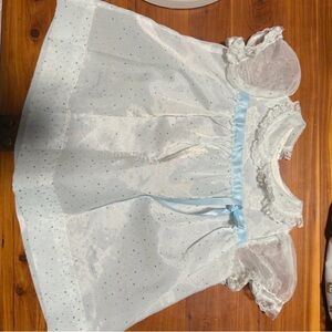 Elegant White Lace Kids Top
